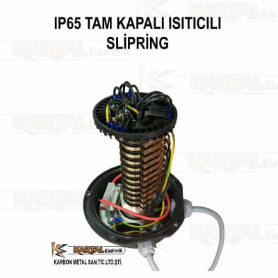 IP65 Tam Kapalı Isıtıcılı Slipring